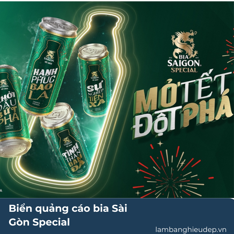 Biển quảng cáo bia Sài Gòn Special (2)